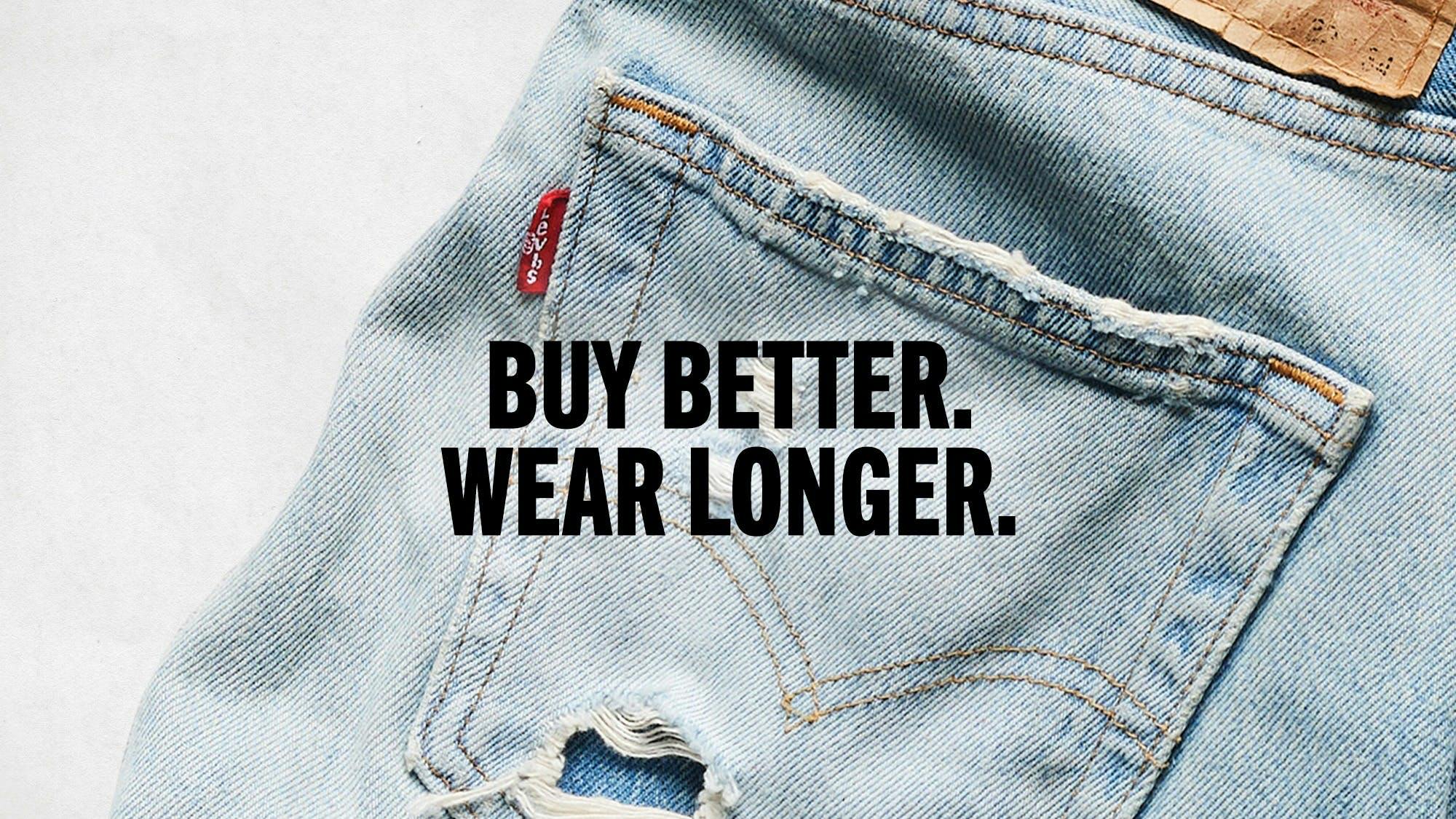 Levi’s Launches ‘Buy Better, Wear Longer’ Sustainability Campaign