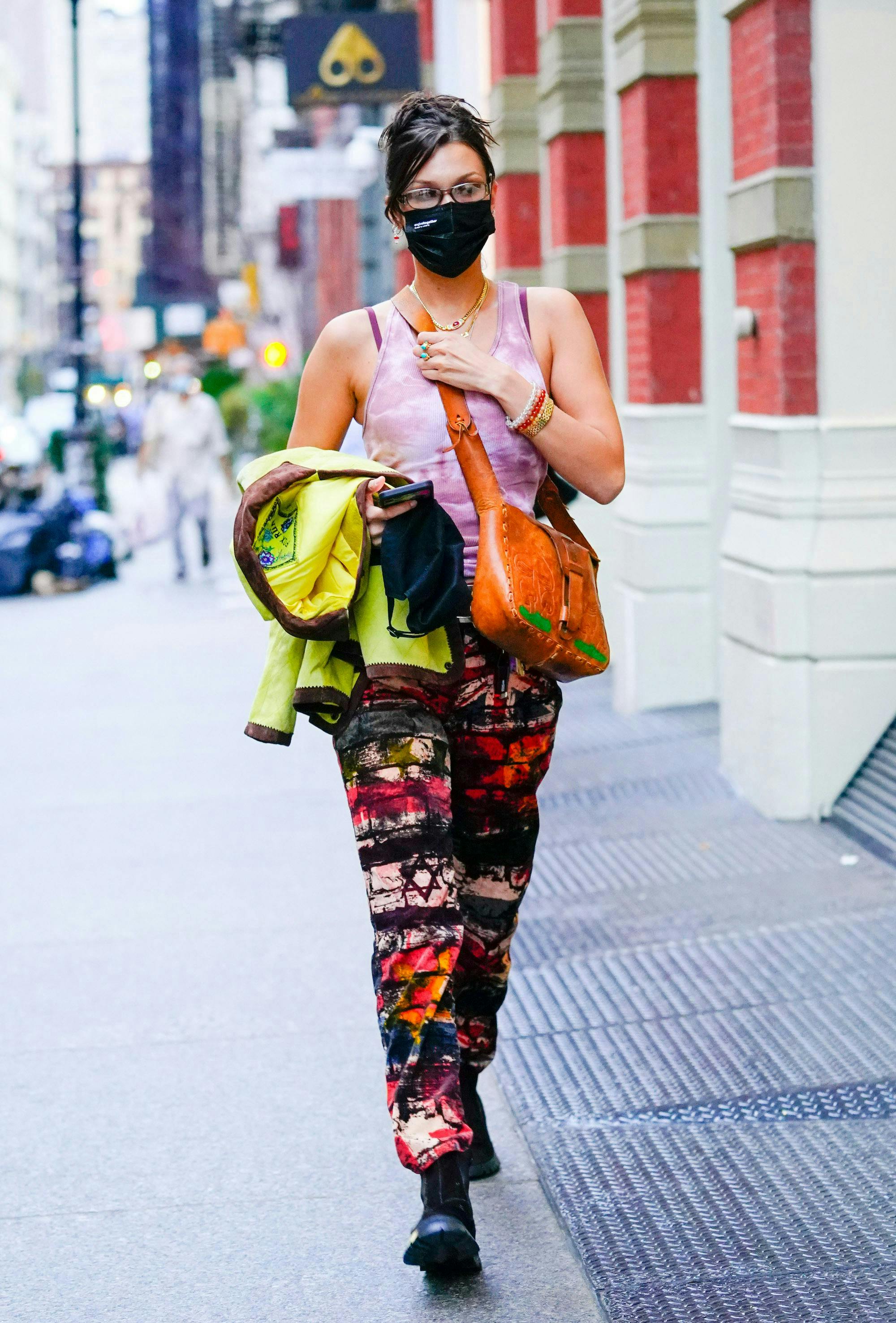 new york handbag bag accessories purse pedestrian person woman adult female pants
